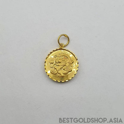 22k / 916 Gold Dragon Pendant - Best Gold Shop 22k gold 22k gold pendant 916 gold 916 gold