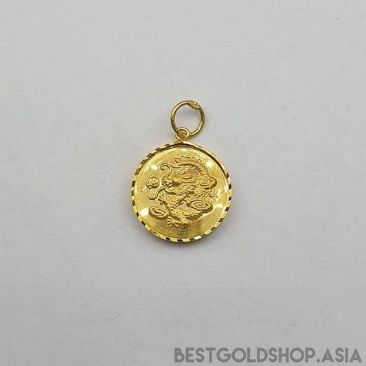 22k / 916 Gold Dragon Pendant - Best Gold Shop 22k gold 22k gold pendant 916 gold 916 gold