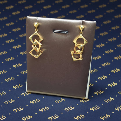22k / 916 Gold Fancy Earring by Best Gold ShopEarringsBest Gold Shop