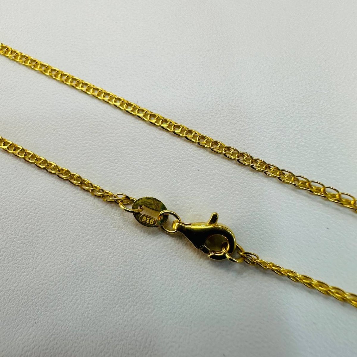 22K / 916 Gold Flat Anchor Chain by Best Gold Shop - Best Gold Shop 22k gold 22k gold chain 22k gold necklace Necklaces