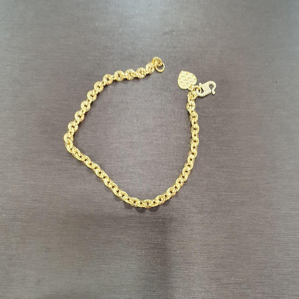22k / 916 Gold Floral Bracelet-Bracelets-Best Gold Shop