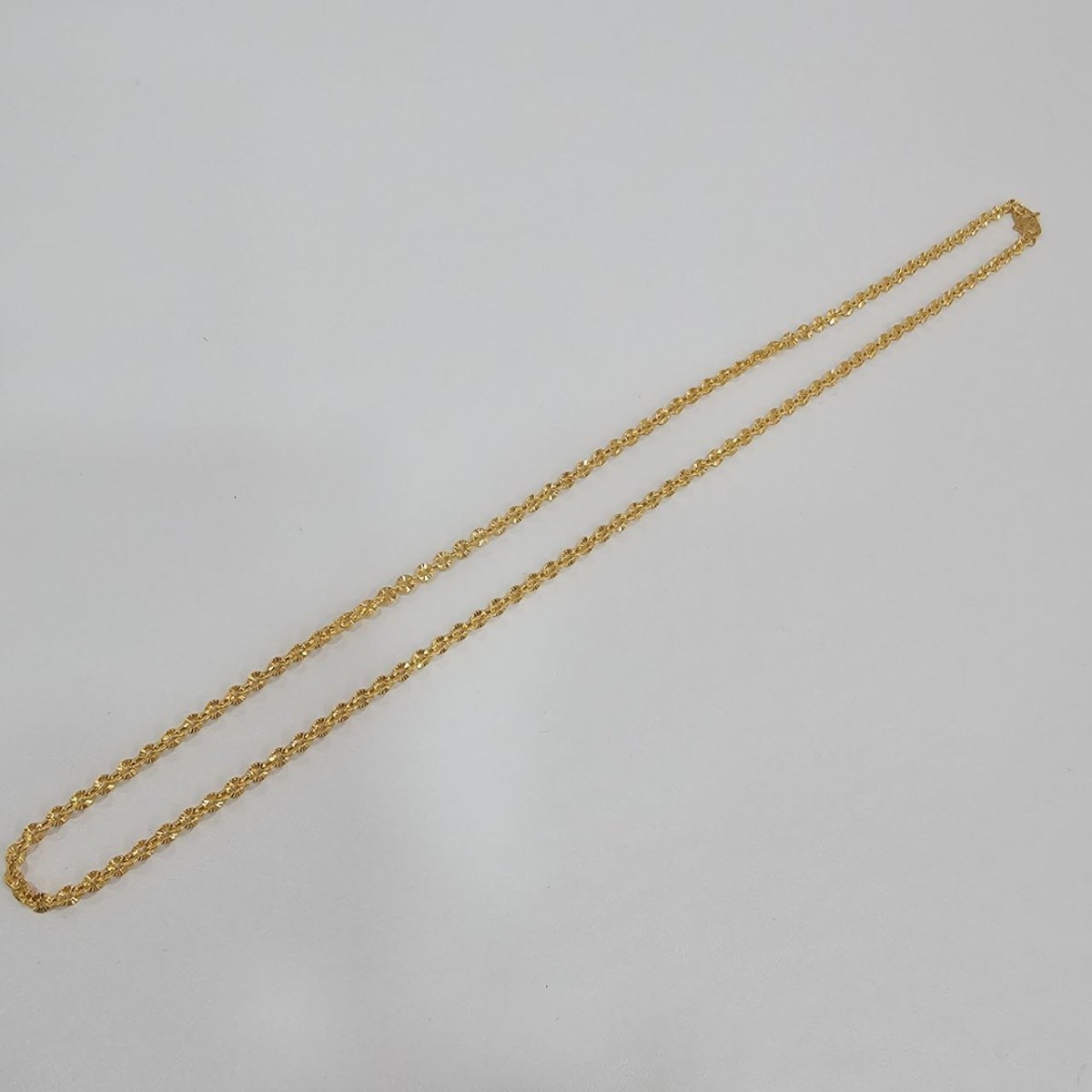 22k / 916 Gold Floral Chain / necklace by Best gold Shop - Best Gold Shop 22k gold 22k gold chain 22k gold necklace Necklaces