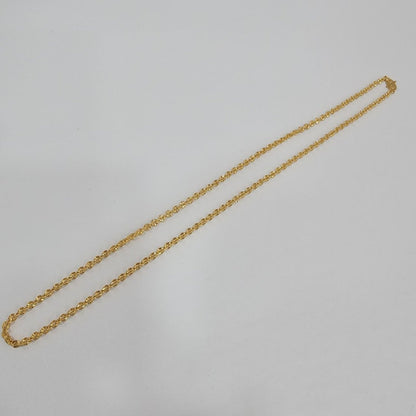 22k / 916 Gold Floral Chain / necklace by Best gold Shop - Best Gold Shop 22k gold 22k gold chain 22k gold necklace Necklaces