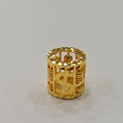 22k / 916 gold full abacus pendant / charms by Best Gold Shop - 22k gold 22k Gold Charms 22k gold pendant Charms & Pendants