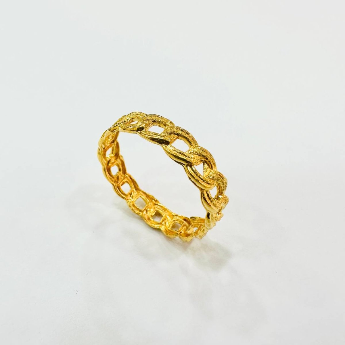 22k / 916 Gold Full Coco Ring Slim - Best Gold Shop 22k gold 22k gold ring 916 gold 916 gold