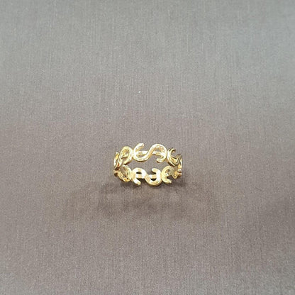 22k / 916 Gold Full Round Dollar Ring - Best Gold Shop 22k gold 22k gold ring 916 gold 916 gold