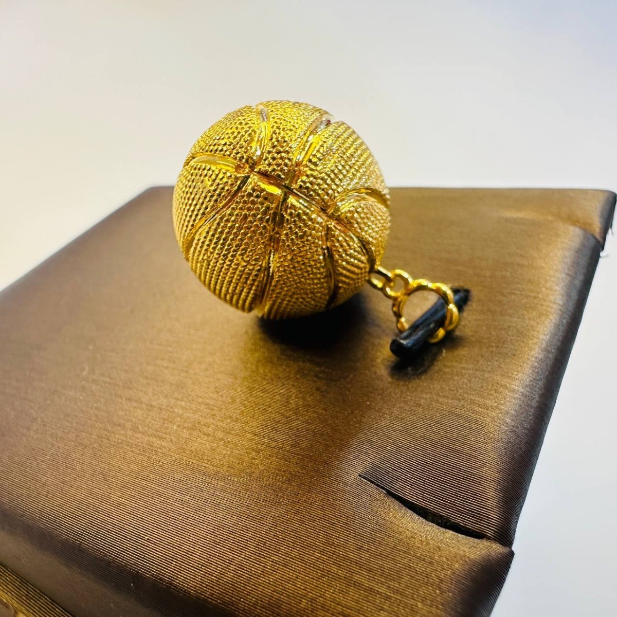 22K / 916 Gold Giant Basket - Ball Pendant (Lightweight Design) - Best Gold Shop 22k gold 22k Gold Charms 22k gold pendant Charms & Pendants