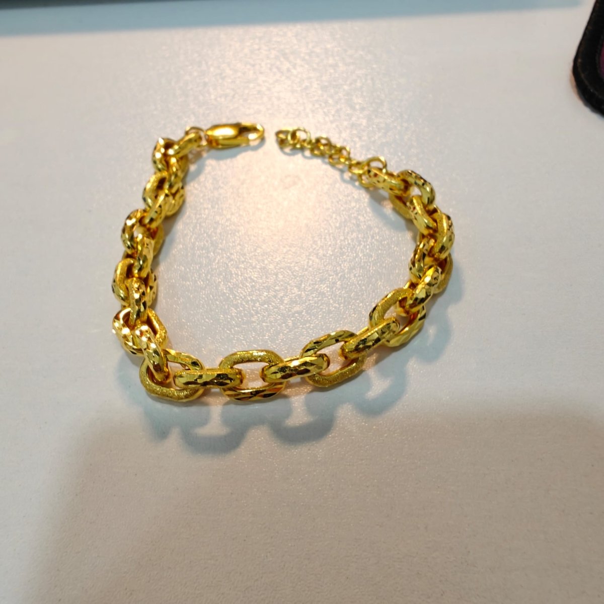 22k / 916 Gold Golden Anchor Link BraceletBraceletsBest Gold Shop