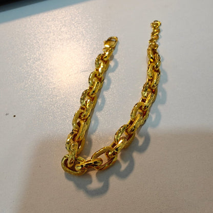 22k / 916 Gold Golden Anchor Link BraceletBraceletsBest Gold Shop