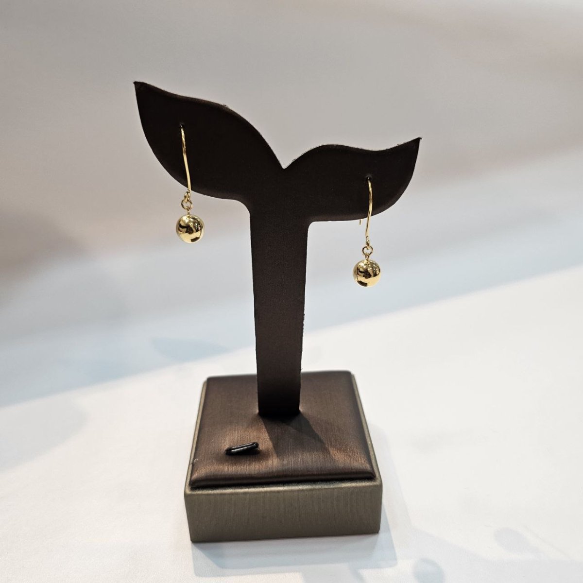 22K / 916 Gold Golden Orb Drop Earrings - Best Gold Shop 22k gold 22k gold earring 916 gold Earrings