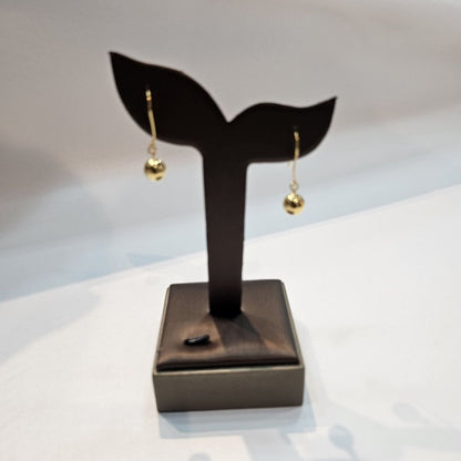 22K / 916 Gold Golden Orb Drop Earrings - Best Gold Shop 22k gold 22k gold earring 916 gold Earrings