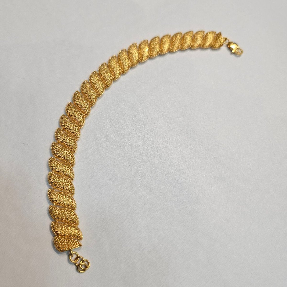 22k / 916 Gold Golden Wave Bracelet - Best Gold Shop 22k gold 22k gold bracelet 916 gold Bracelets