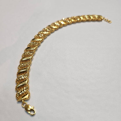 22k / 916 Gold Golden Wave Bracelet - Best Gold Shop 22k gold 22k gold bracelet 916 gold Bracelets