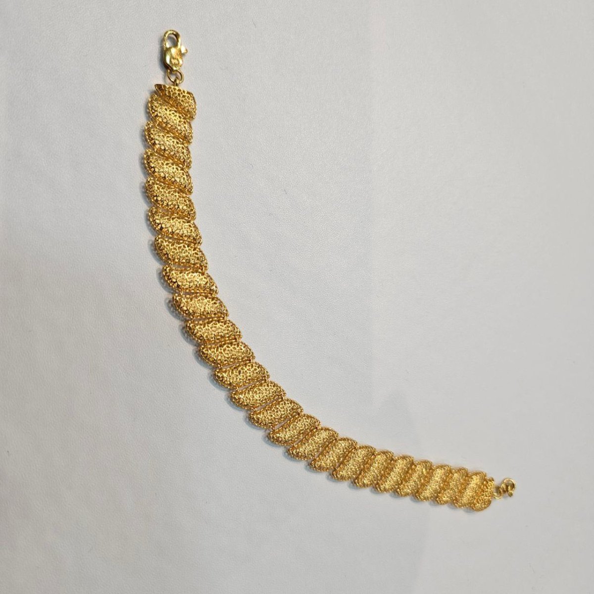 22k / 916 Gold Golden Wave Bracelet - Best Gold Shop 22k gold 22k gold bracelet 916 gold Bracelets