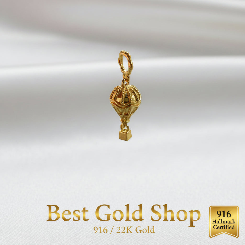 22K / 916 Gold Grandiose Charm Collection (0.36g – 0.38g)Charms & PendantsBest Gold Shop