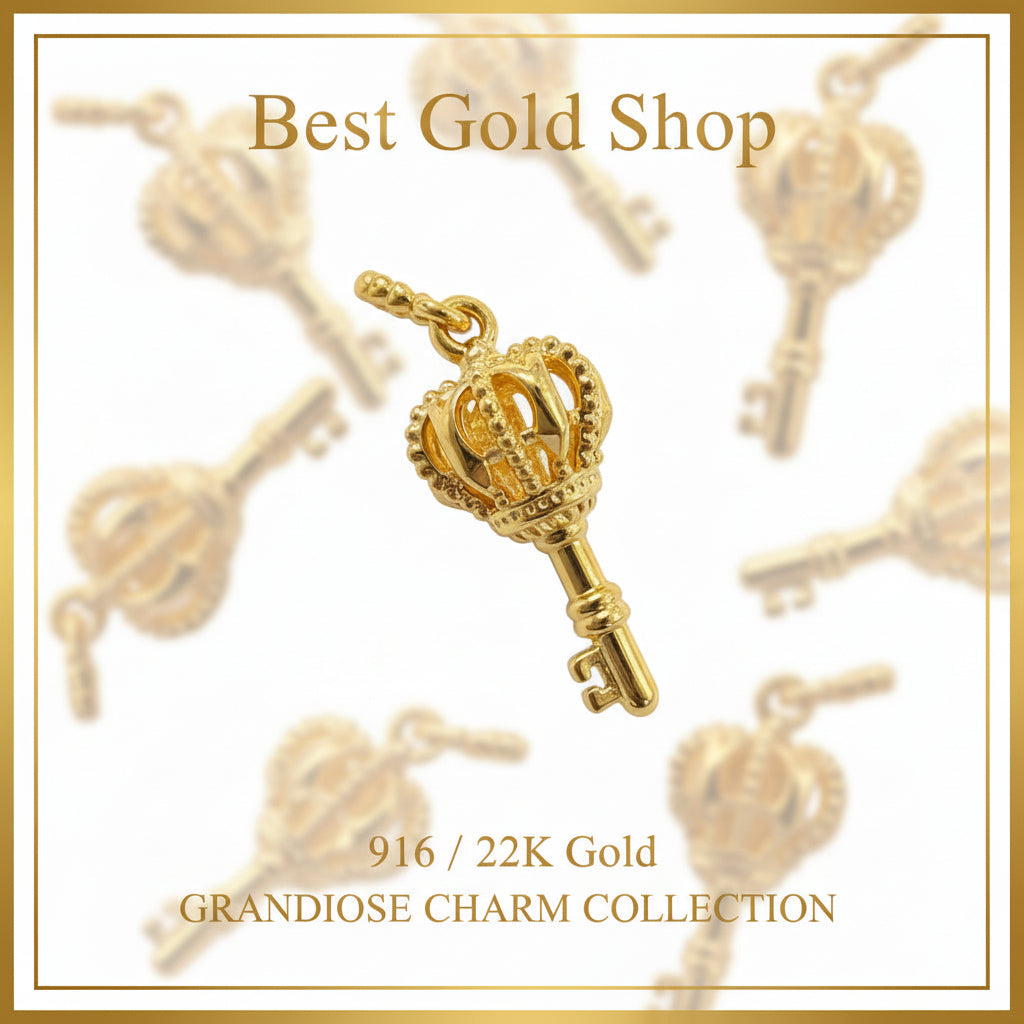 22K / 916 Gold Grandiose Charm Collection (0.36g – 0.38g)Charms & PendantsBest Gold Shop