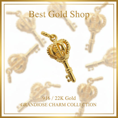 22K / 916 Gold Grandiose Charm Collection (0.36g – 0.38g)Charms & PendantsBest Gold Shop