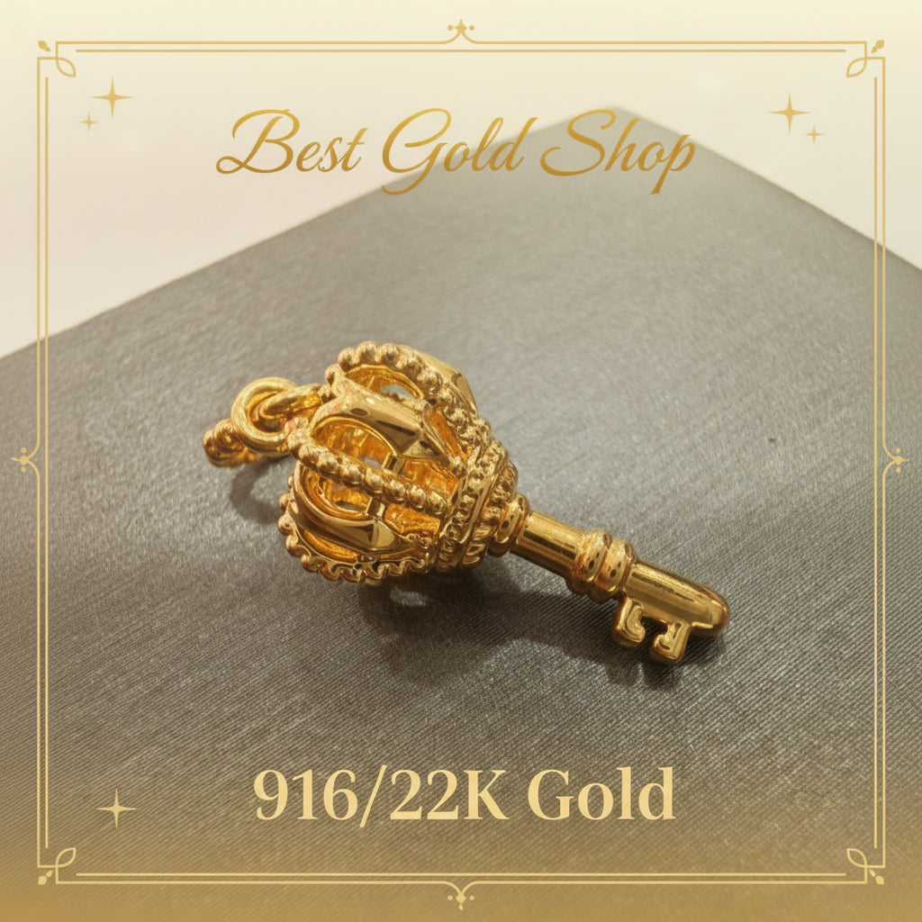 22K / 916 Gold Grandiose Charm Collection (0.36g – 0.38g)Charms & PendantsBest Gold Shop