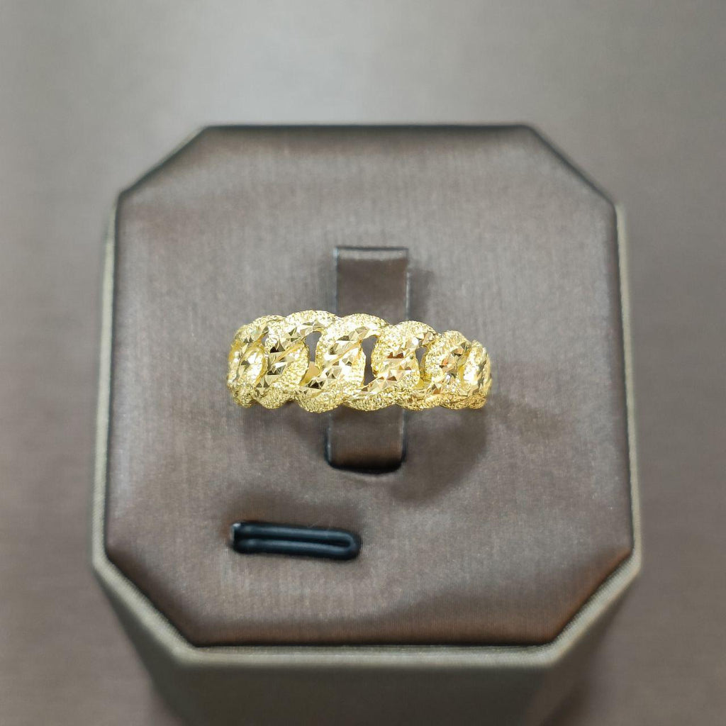 22k / 916 Gold Half Coco Ring V2-916 gold-Best Gold Shop