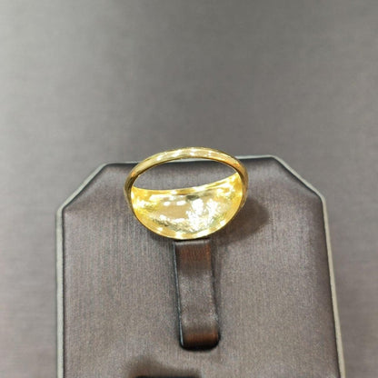 22k / 916 Gold Half Hollow Ring By Best Gold Shop - Best Gold Shop 22k gold 22k Gold Charms 22k gold pendant 916 gold