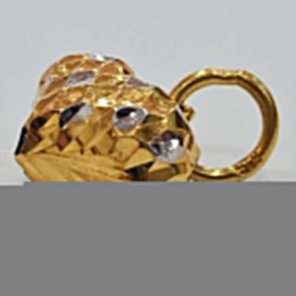 22k / 916 Gold Heart Necklace By Best Gold Shop - Best Gold Shop 22k gold 22k gold chain 22k gold necklace Charms & Pendants