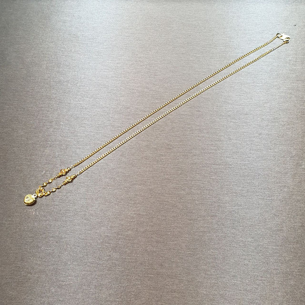 22k / 916 Gold Heart Necklace-Necklaces-Best Gold Shop