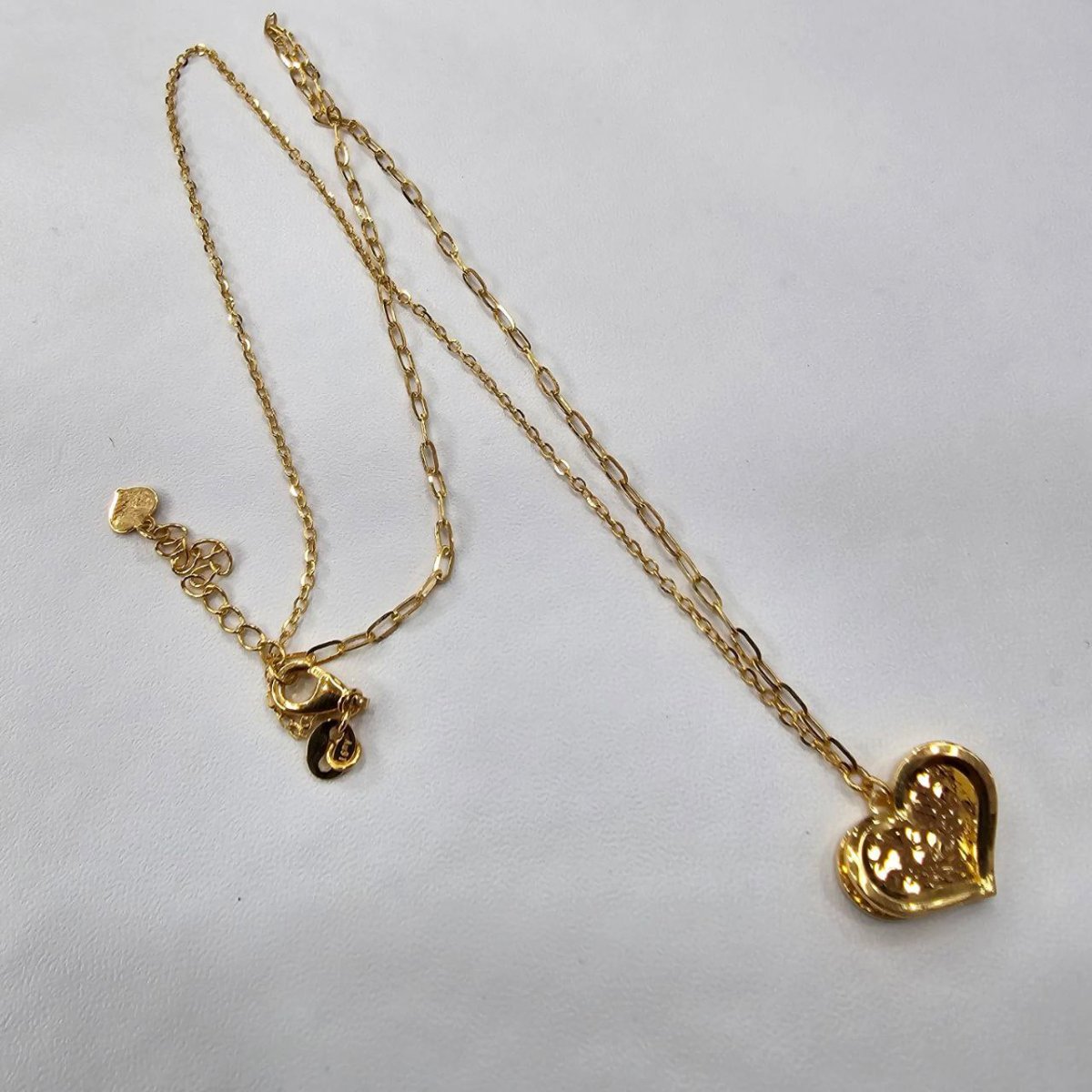 22k / 916 Gold Heart Necklace V2 By Best Gold Shop - Best Gold Shop 22k gold 22k gold chain 22k gold necklace Necklaces
