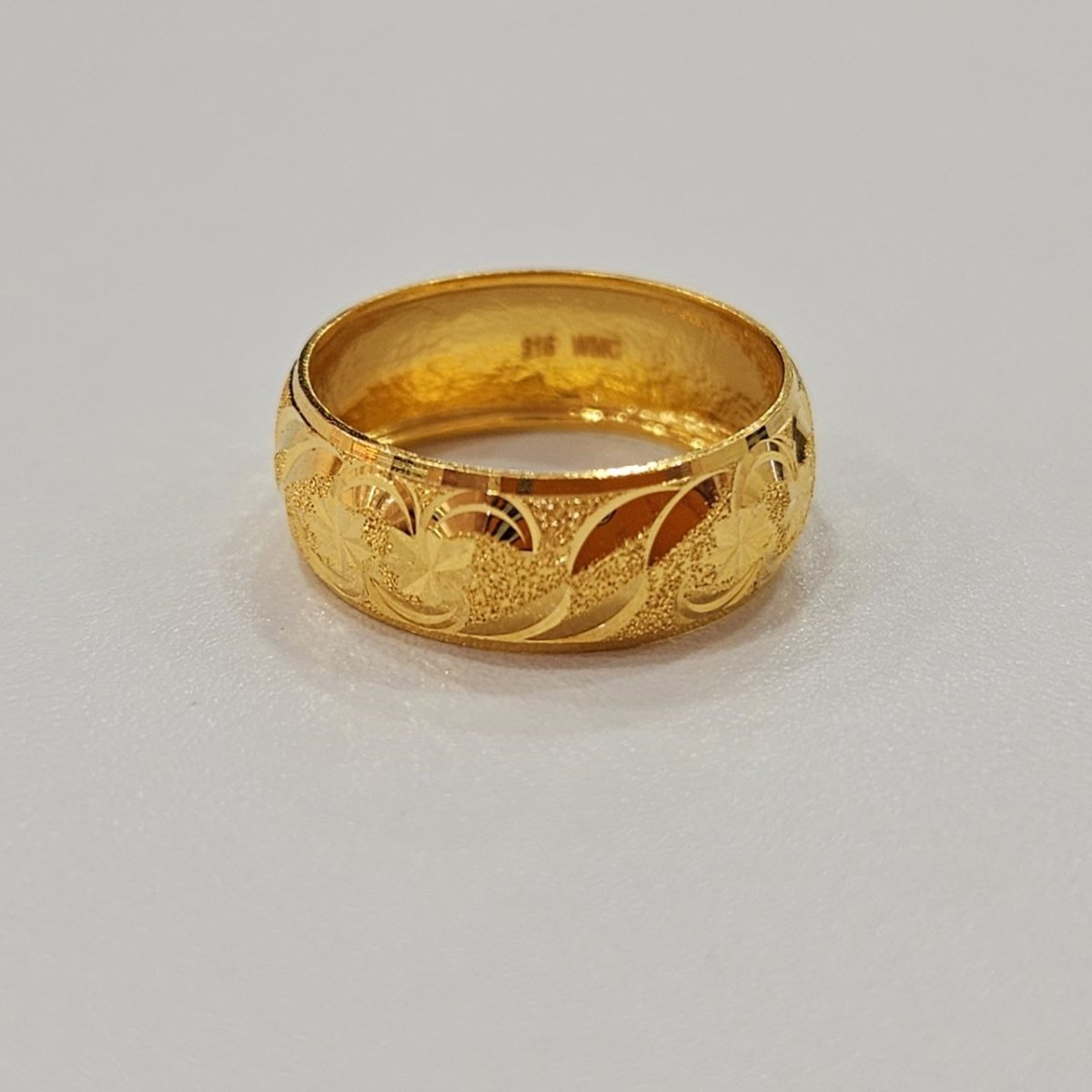 22k / 916 Gold Hollow Design Craving Ring V2 - Best Gold Shop 22k gold 22k gold ring 916 gold Rings