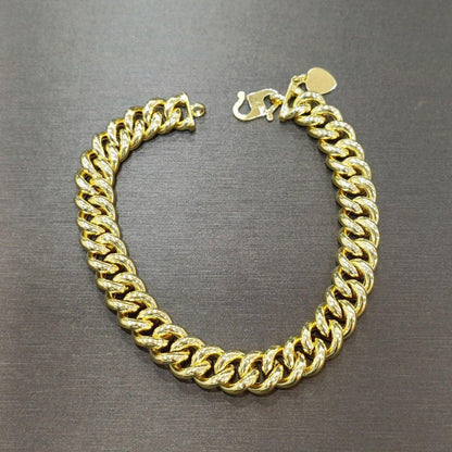 22k / 916 gold hollow Fish bone Bracelet by Best Gold Shop - Best Gold Shop 22k gold 22k gold bracelet 916 gold Bracelets