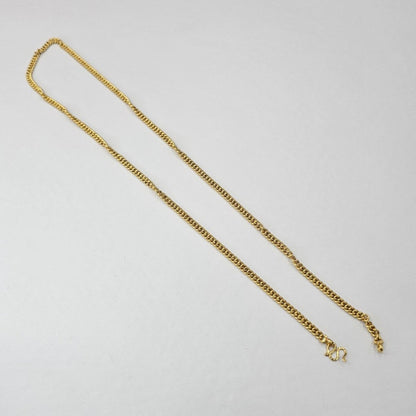 22k / 916 Gold Hollow Fish Bone Chain by Best Gold Shop - Best Gold Shop 22k gold 22k gold chain 22k gold necklace Necklaces