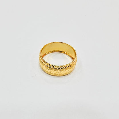 22k / 916 Gold Hollow ring Design 5 - Best Gold Shop 22k gold 22k gold ring 916 gold 916 gold