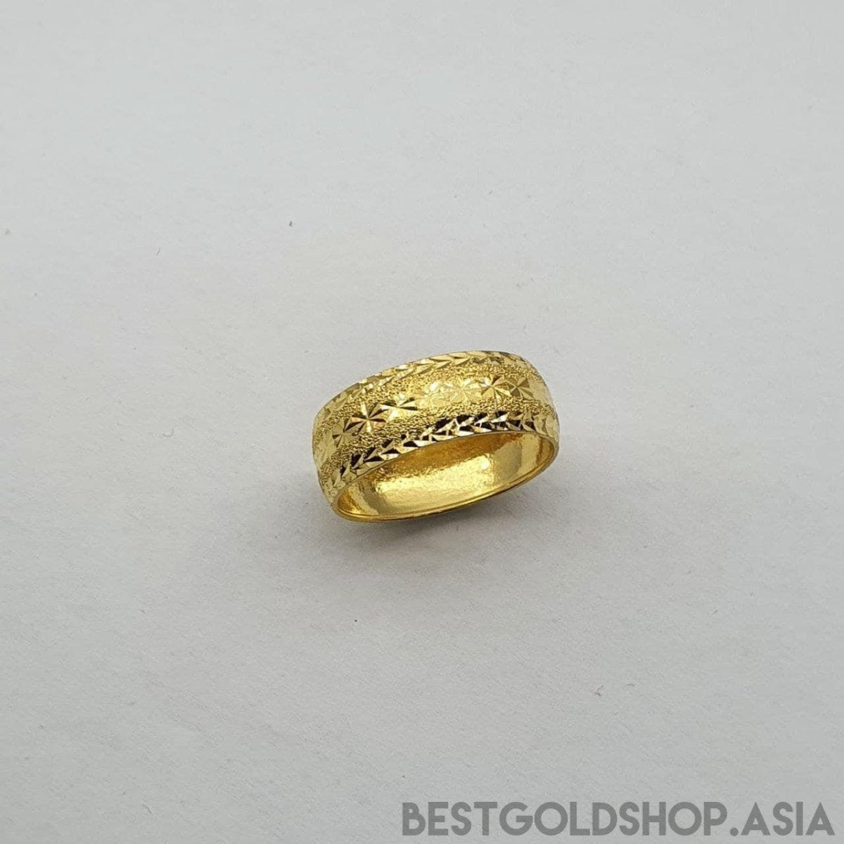 22k / 916 Gold Hollow ring Design 5 - Best Gold Shop 22k gold 22k gold ring 916 gold 916 gold