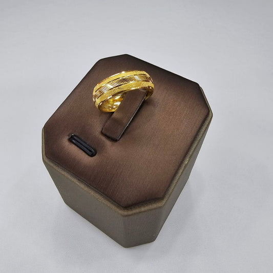 22k / 916 Gold Hollow Ring Simple Design - Best Gold Shop 22k gold 22k gold ring 916 gold Rings