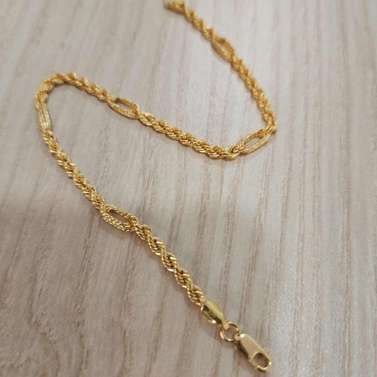 22k / 916 Gold Hollow Rope C design Bracelet by Best Gold ShopBraceletsBest Gold Shop