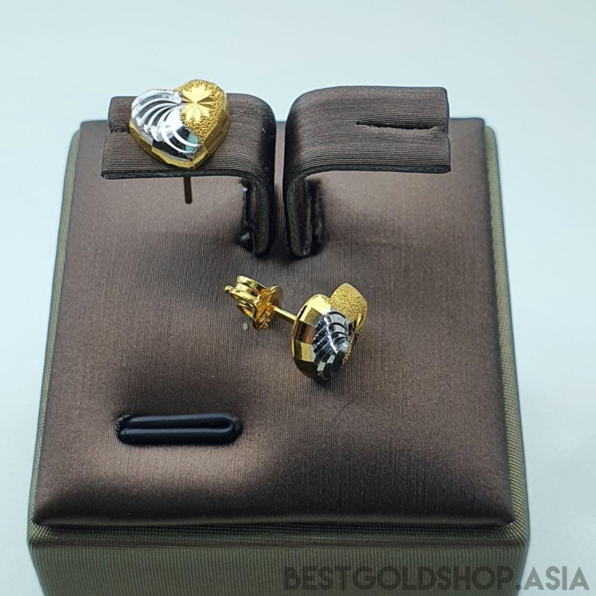 22k / 916 Gold Hollow stud earring - Best Gold Shop 22k gold 22k gold earring 916 gold Earrings