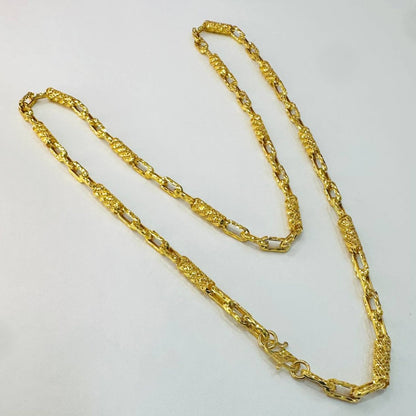 22k / 916 Gold Hollow Tube Chain latest design - Best Gold Shop 22k gold 22k gold chain 22k gold necklace Necklaces