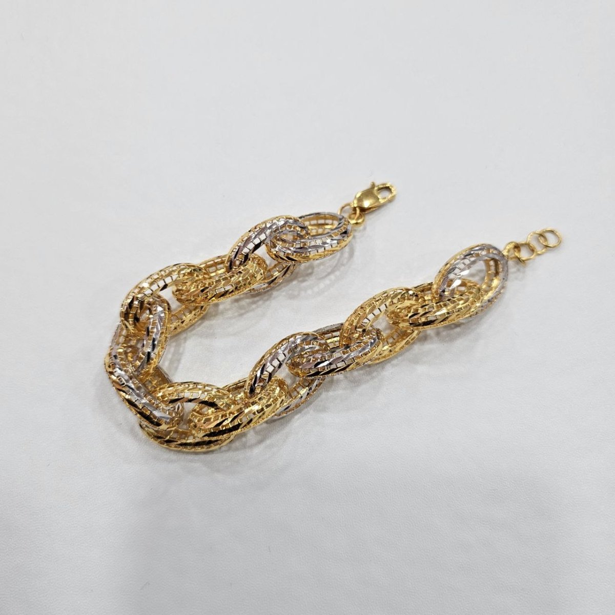 22K / 916 Gold Infinity Bloom Ring Bracelet by Best Gold Shop - Best Gold Shop 22k gold 22k gold bracelet 916 gold Bracelets