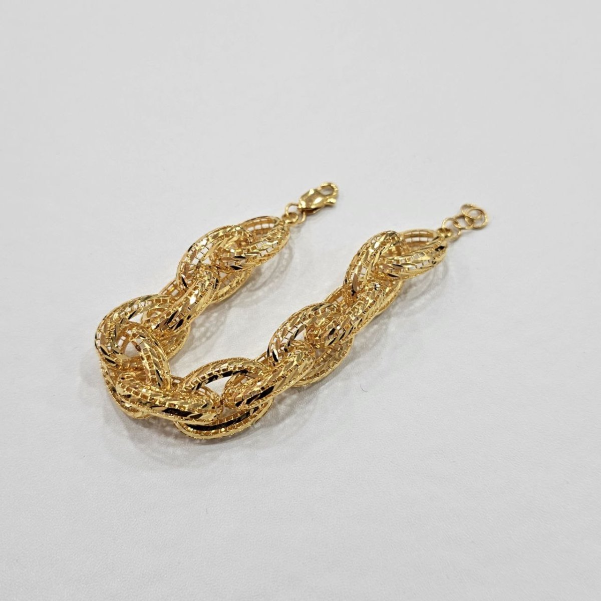 22K / 916 Gold Infinity Bloom Ring Bracelet by Best Gold Shop - Best Gold Shop 22k gold 22k gold bracelet 916 gold Bracelets