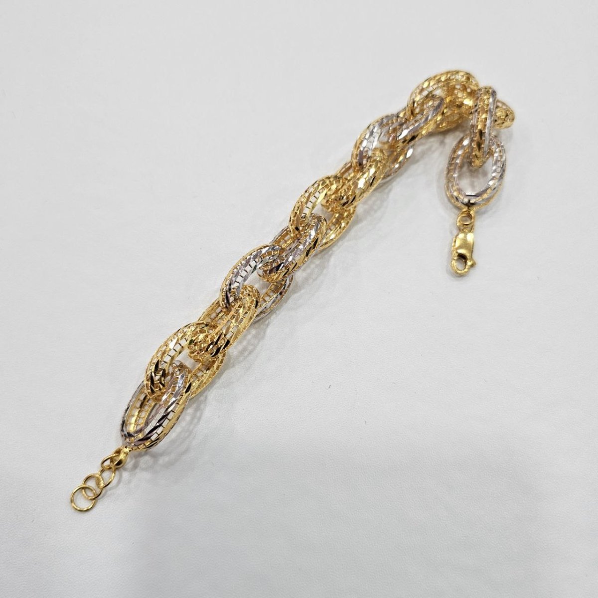22K / 916 Gold Infinity Bloom Ring Bracelet by Best Gold Shop - Best Gold Shop 22k gold 22k gold bracelet 916 gold Bracelets