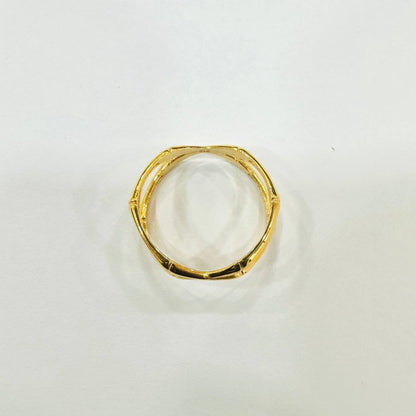 22k / 916 Gold Italy design Bamboo Ring - Best Gold Shop 22k gold 22k gold ring 916 gold 916 gold