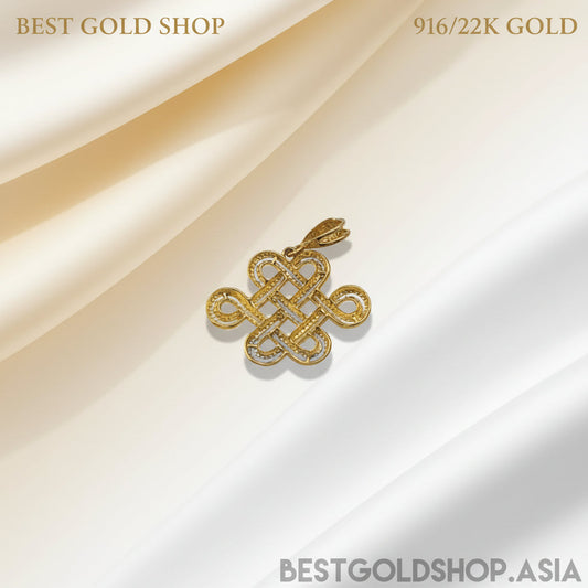 22k / 916 Gold Lucky pendant V2 by Best Gold ShopCharms & PendantsBest Gold Shop
