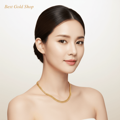 22k / 916 Gold Milo / Cowboy Necklace by Best Gold ShopNecklacesBest Gold Shop