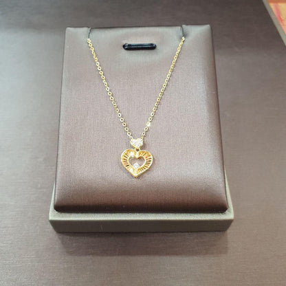 22k / 916 Gold Necklace with Pendant different design-Necklaces-Best Gold Shop