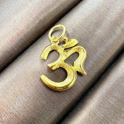 22k / 916 Gold Om Pendant - Best Gold Shop 22k gold 22k gold pendant 916 gold 916 gold