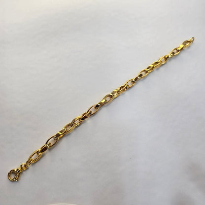 22k / 916 Gold Oval Anchor Bracelet by Best Gold Shop - Best Gold Shop 22k gold 22k gold bracelet 916 gold Bracelets