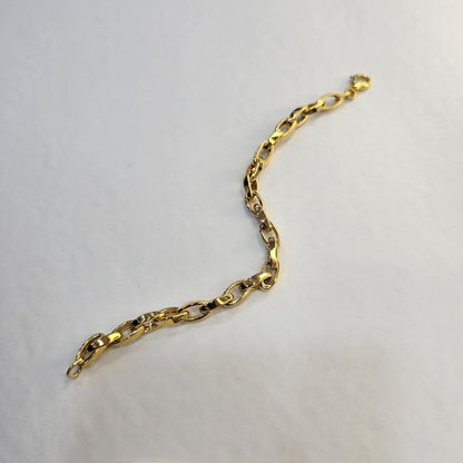 22k / 916 Gold Oval Anchor Bracelet by Best Gold Shop - Best Gold Shop 22k gold 22k gold bracelet 916 gold Bracelets