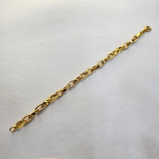 22k / 916 Gold Oval Anchor Bracelet by Best Gold Shop - Best Gold Shop 22k gold 22k gold bracelet 916 gold Bracelets