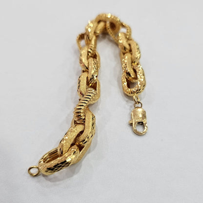 22K / 916 Gold Regal Twist Gold Bracelet by Best Gold Shop - Best Gold Shop 22k gold 22k gold bracelet 916 gold Bracelets