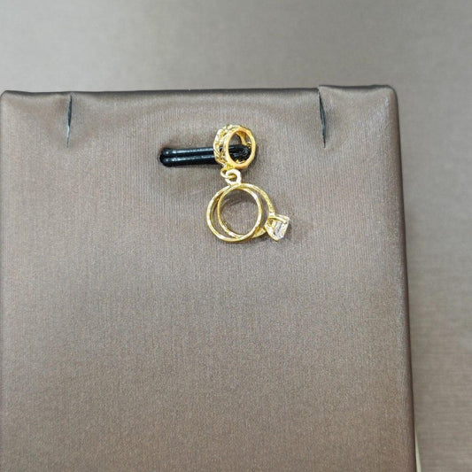 22k / 916 Gold Ring Charm V2 - Best Gold Shop 22k gold 22k Gold Charms 916 gold 916 gold