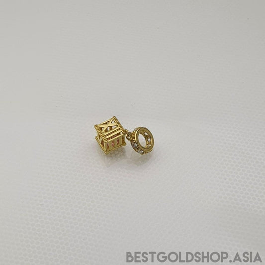 22k / 916 Gold Roman Box Charm - Best Gold Shop 22k gold 22k Gold Charms 916 gold 916 gold